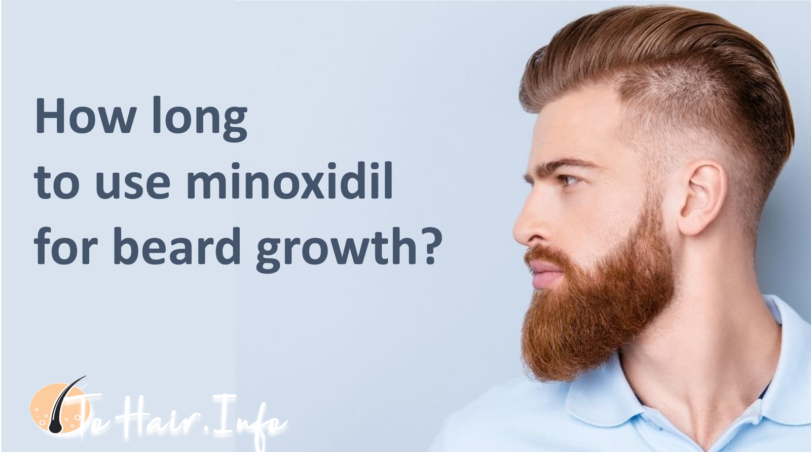 How long to use minoxidil for beard growth