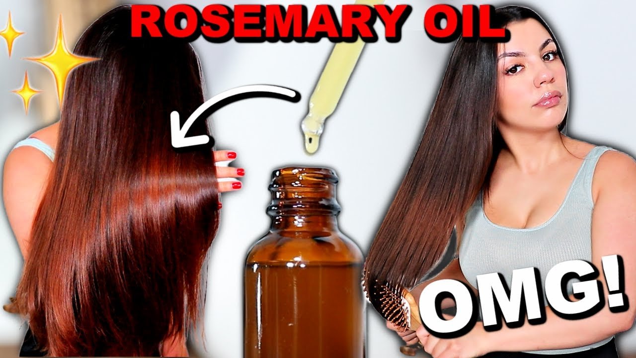 How to use rosemary oil in video